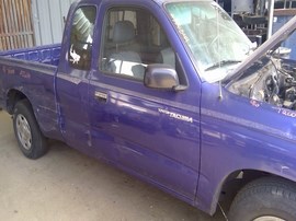 1996 TOYOTA TACOMA, LAVENDER, EXTD CAB, 2.4, Z26344